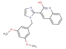 3-[1-(3,5-dimethoxybenzyl)-1H-imidazol-2-yl]-2-quinolinol