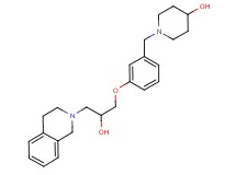 1-{3-[3-(3,4-dihydroisoquinolin-2(1H)-yl)-2-hydroxypropoxy]benzyl}piperidin-4-ol
