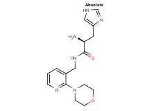 N-[(2-morpholin-4-ylpyridin-3-yl)methyl]-L-histidinamide