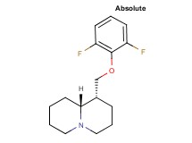 (1R,9aR)-1-[(2,6-difluorophenoxy)methyl]octahydro-2H-quinolizine