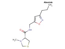 (4R)-3-methyl-N-[(3-propylisoxazol-5-yl)methyl]-1,3-thiazolidine-4-carboxamide