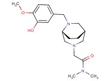 2-[(1S*,5R*)-6-(3-hydroxy-4-methoxybenzyl)-3,6-diazabicyclo[3.2.2]non-3-yl]-N,N-dimethylacetamide