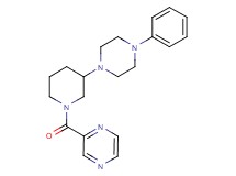 2-{[3-(4-phenyl-1-piperazinyl)-1-piperidinyl]carbonyl}pyrazine