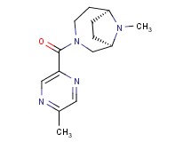 (1R*,6S*)-9-methyl-3-[(5-methylpyrazin-2-yl)carbonyl]-3,9-diazabicyclo[4.2.1]nonane
