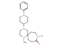 1-methyl-4-(1-phenyl-4-piperidinyl)-1,4,9-triazaspiro[5.6]dodecan-10-one
