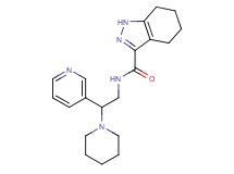 N-(2-piperidin-1-yl-2-pyridin-3-ylethyl)-4,5,6,7-tetrahydro-1H-indazole-3-carboxamide