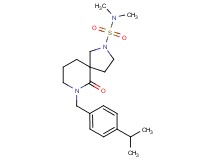 7-(4-isopropylbenzyl)-N,N-dimethyl-6-oxo-2,7-diazaspiro[4.5]decane-2-sulfonamide