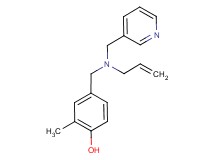 4-{[allyl(pyridin-3-ylmethyl)amino]methyl}-2-methylphenol