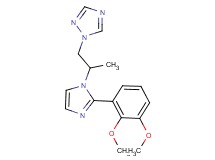1-{2-[2-(2,3-dimethoxyphenyl)-1H-imidazol-1-yl]propyl}-1H-1,2,4-triazole