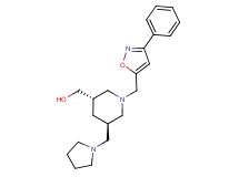 [(3S*,5R*)-1-[(3-phenylisoxazol-5-yl)methyl]-5-(pyrrolidin-1-ylmethyl)piperidin-3-yl]methanol