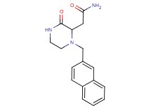 2-[1-(2-naphthylmethyl)-3-oxo-2-piperazinyl]acetamide