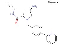 (4R)-4-amino-N-ethyl-1-(4-pyridin-2-ylbenzyl)-L-prolinamide