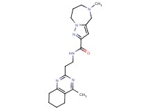 5-methyl-N-[2-(4-methyl-5,6,7,8-tetrahydroquinazolin-2-yl)ethyl]-5,6,7,8-tetrahydro-4H-pyrazolo[1,5-a][1,4]diazepine-2-carboxamide