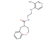 N-{2-[(3-methylpyridin-4-yl)amino]ethyl}-2,3,4,5-tetrahydro-1-benzoxepine-4-carboxamide