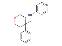 N-[(4-phenyltetrahydro-2H-pyran-4-yl)methyl]pyrimidin-4-amine