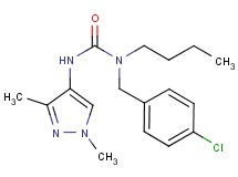 N-butyl-N-(4-chlorobenzyl)-N'-(1,3-dimethyl-1H-pyrazol-4-yl)urea