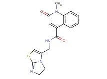 N-(5,6-dihydroimidazo[2,1-b][1,3]thiazol-3-ylmethyl)-1-methyl-2-oxo-1,2-dihydroquinoline-4-carboxamide