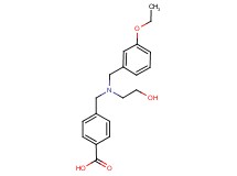 4-{[(3-ethoxybenzyl)(2-hydroxyethyl)amino]methyl}benzoic acid