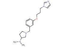 1-{3-[3-(1H-imidazol-1-yl)propoxy]benzyl}-N,N-dimethylpyrrolidin-3-amine