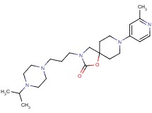 3-[3-(4-isopropylpiperazin-1-yl)propyl]-8-(2-methylpyridin-4-yl)-1-oxa-3,8-diazaspiro[4.5]decan-2-one