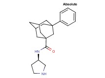 3-phenyl-N-[(3R)-3-pyrrolidinyl]-1-adamantanecarboxamide hydrochloride