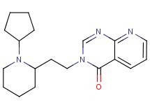 3-[2-(1-cyclopentylpiperidin-2-yl)ethyl]pyrido[2,3-d]pyrimidin-4(3H)-one