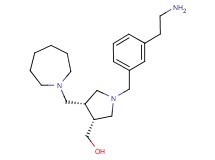 [rel-(3R,4R)-1-[3-(2-aminoethyl)benzyl]-4-(1-azepanylmethyl)-3-pyrrolidinyl]methanol dihydrochloride