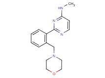N-methyl-2-[2-(morpholin-4-ylmethyl)phenyl]pyrimidin-4-amine