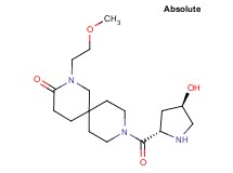 9-[(4R)-4-hydroxy-L-prolyl]-2-(2-methoxyethyl)-2,9-diazaspiro[5.5]undecan-3-one hydrochloride