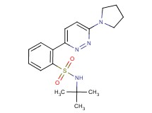 N-(tert-butyl)-2-(6-pyrrolidin-1-ylpyridazin-3-yl)benzenesulfonamide