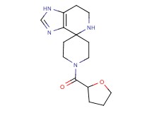1'-(tetrahydrofuran-2-ylcarbonyl)-1,5,6,7-tetrahydrospiro[imidazo[4,5-c]pyridine-4,4'-piperidine]