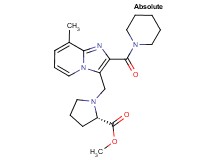 methyl 1-{[8-methyl-2-(1-piperidinylcarbonyl)imidazo[1,2-a]pyridin-3-yl]methyl}-L-prolinate