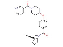 (1R*,5S*)-6-(4-{[1-(3-pyridinylcarbonyl)-4-piperidinyl]oxy}benzoyl)-6-azabicyclo[3.2.1]octane