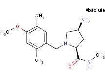 (2S,4S)-4-amino-1-(4-methoxy-2,5-dimethylbenzyl)-N-methylpyrrolidine-2-carboxamide