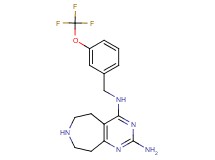 N~4~-[3-(trifluoromethoxy)benzyl]-6,7,8,9-tetrahydro-5H-pyrimido[4,5-d]azepine-2,4-diamine