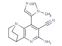 6-amino-8-(1-methyl-1H-imidazol-5-yl)-3,4-dihydro-2H-1,4-ethano-1,5-naphthyridine-7-carbonitrile