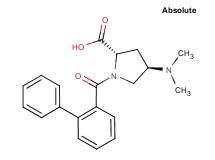 (2S,4R)-1-(biphenyl-2-ylcarbonyl)-4-(dimethylamino)pyrrolidine-2-carboxylic acid