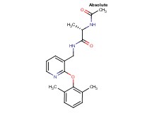 N~2~-acetyl-N~1~-{[2-(2,6-dimethylphenoxy)pyridin-3-yl]methyl}-L-alaninamide