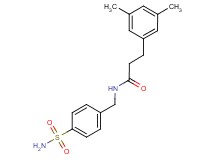 N-[4-(aminosulfonyl)benzyl]-3-(3,5-dimethylphenyl)propanamide