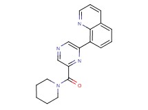 8-[6-(piperidin-1-ylcarbonyl)pyrazin-2-yl]quinoline