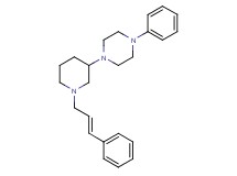 1-phenyl-4-{1-[(2E)-3-phenyl-2-propen-1-yl]-3-piperidinyl}piperazine
