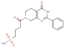 4-oxo-4-(4-oxo-2-phenyl-4,5,6,8-tetrahydropyrido[3,4-d]pyrimidin-7(3H)-yl)butane-1-sulfonamide