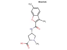 (4S)-4-{[(3,6-dimethyl-1-benzofuran-2-yl)carbonyl]amino}-1-methyl-L-proline