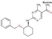 1-(2-{[(1S,2S)-2-(benzyloxy)cyclohexyl]amino}-4-methylpyrimidin-5-yl)ethanone