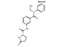 (2S)-N-(3-{[ethyl(phenyl)amino]carbonyl}phenyl)-5-oxopyrrolidine-2-carboxamide