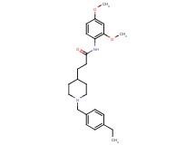 N-(2,4-dimethoxyphenyl)-3-[1-(4-ethylbenzyl)-4-piperidinyl]propanamide