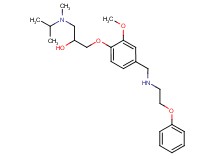 1-[isopropyl(methyl)amino]-3-(2-methoxy-4-{[(2-phenoxyethyl)amino]methyl}phenoxy)-2-propanol