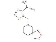 7-[(4-isopropyl-1,2,3-thiadiazol-5-yl)methyl]-2-oxa-7-azaspiro[4.5]decane