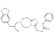 N-({7-[3-(1,3-benzodioxol-5-yl)-2-methylpropyl]-6,7,8,9-tetrahydro-5H-[1,2,4]triazolo[4,3-d][1,4]diazepin-3-yl}methyl)-2-phenylacetamide