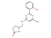 5-({[2-(2-hydroxyphenyl)-6-methylpyrimidin-4-yl]amino}methyl)pyrrolidin-2-one